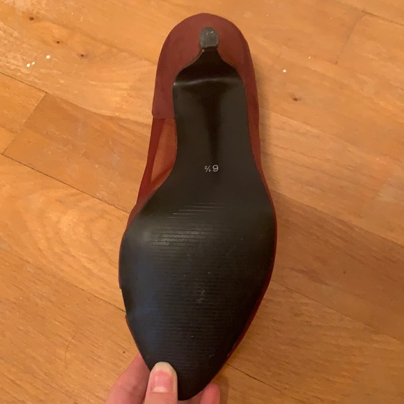 Call It Spring Burgundy Heels - Picture 6 of 6